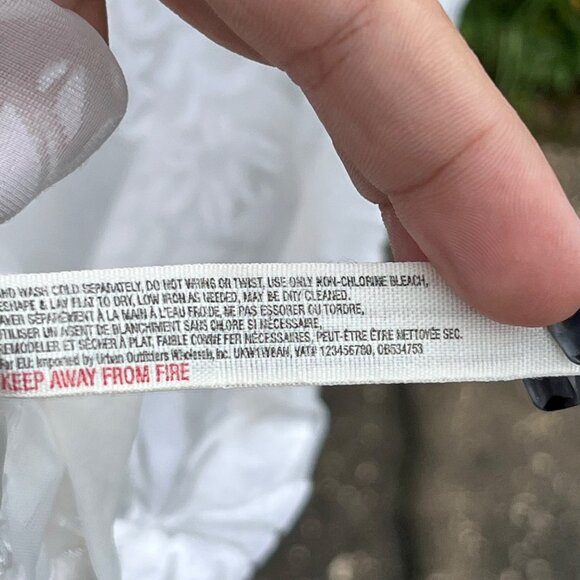 Intimately Free People Love All Day Sheer Velvet Burnout Slip Dress Size XS/S - Picture 7 of 9